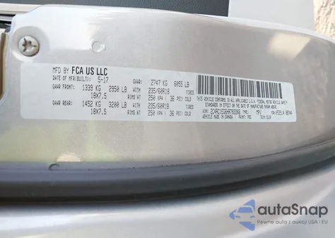 2017 Chrysler Pacifica Touring-L Plus from USA, damaged, VIN 2C4RC1EG6HR782266